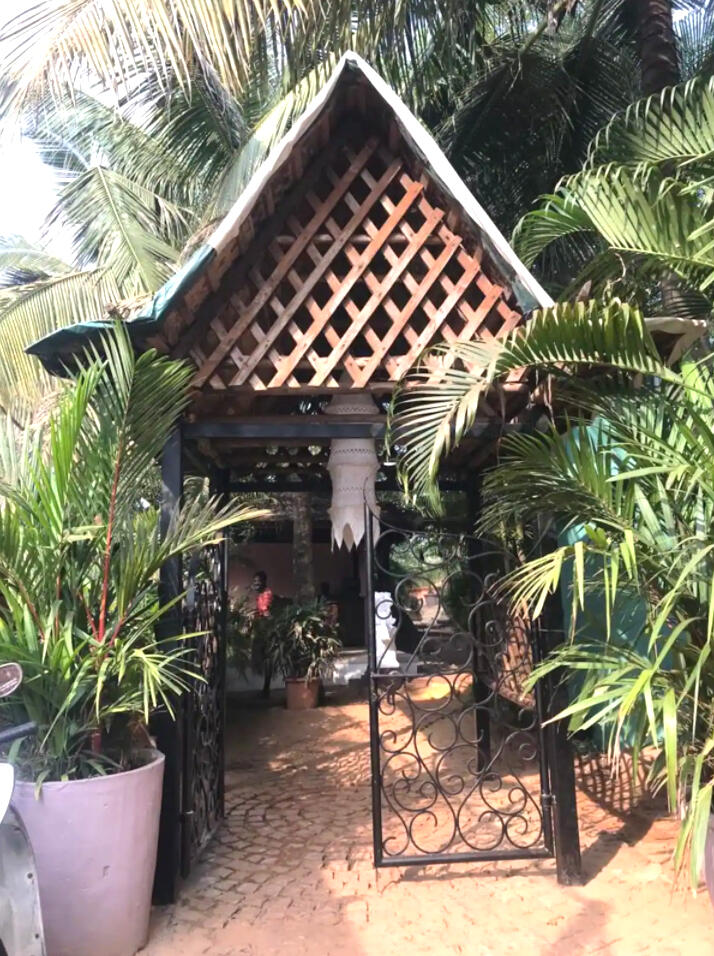 Entrance to our family property to get to the beach and shared pool.